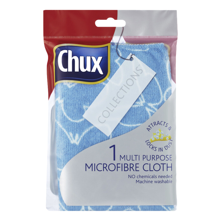 Chux MICROFIBRE Multi-Purpose Cloth Assorted Colours Single