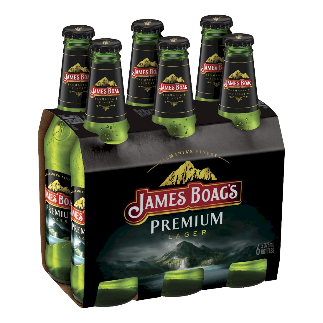 James Boag's Premium Lager 375ml Bottle 6 Pack