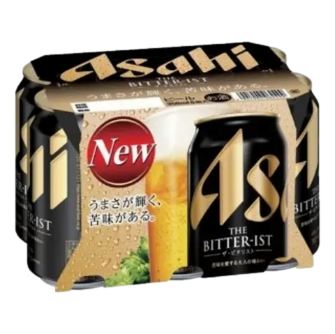 Asahi The Bitterist Dry Beer 350ml Can 6 Pack - Camperdown Cellars
