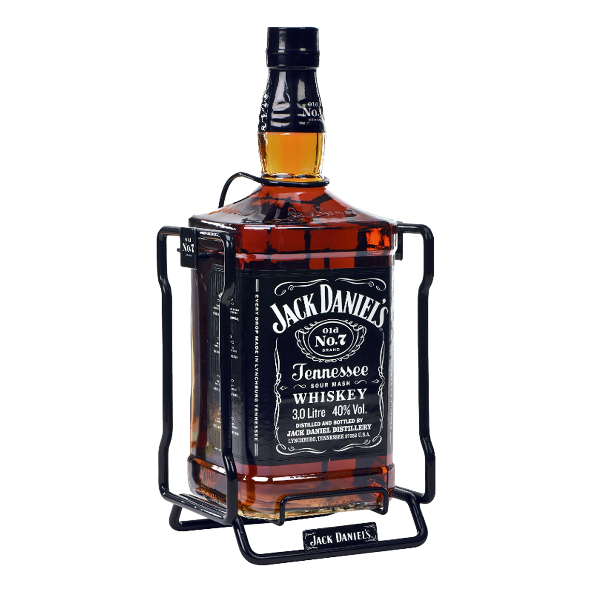 Jack Daniel's Old No.7 Tennessee Whiskey 3L Cradle