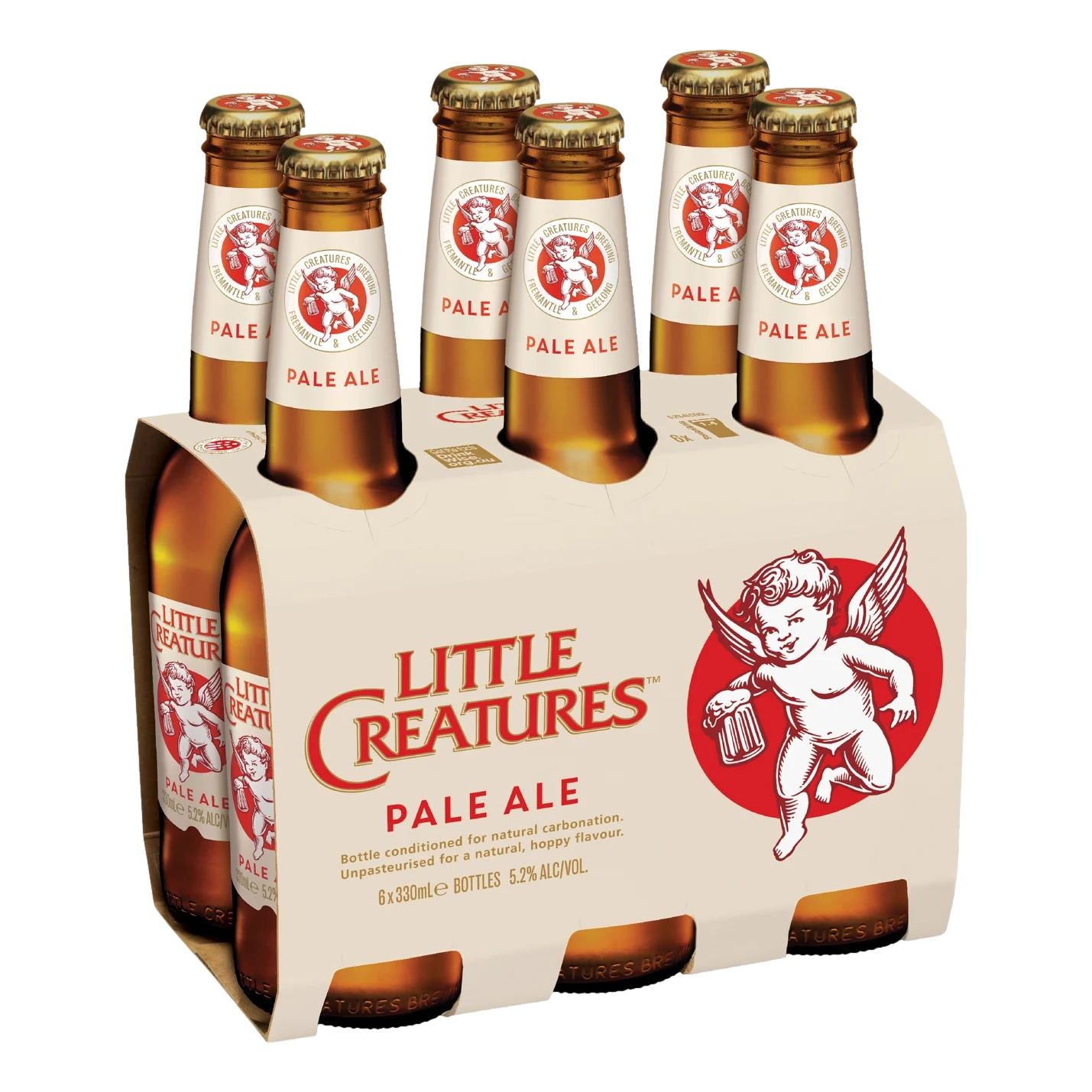 Little Creatures Pale Ale 330ml Bottle 6 Pack