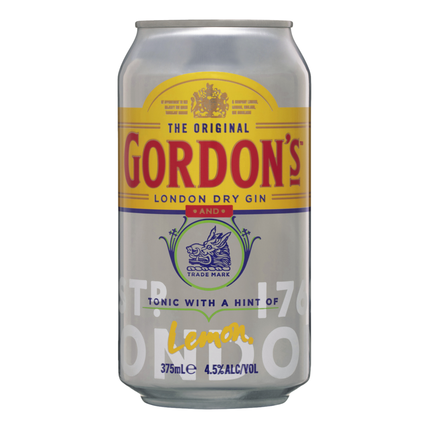 Gordon's Gin & Tonic 375ml Can Single