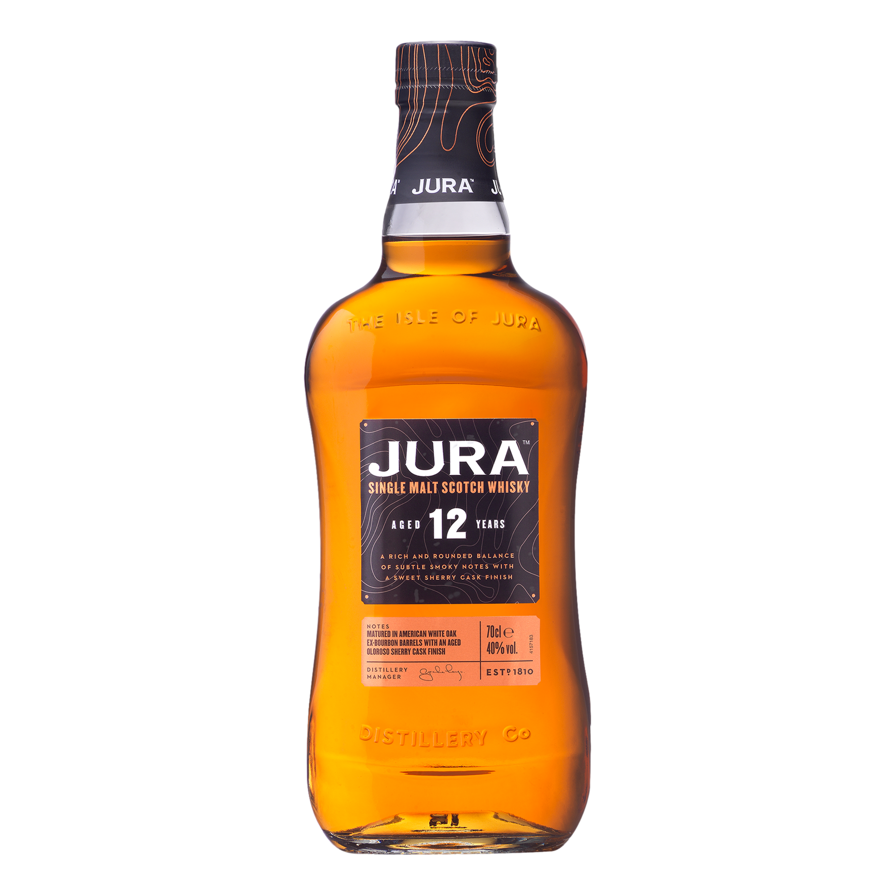 Isle of Jura Single Malt Scotch Whisky 12YO 700ml