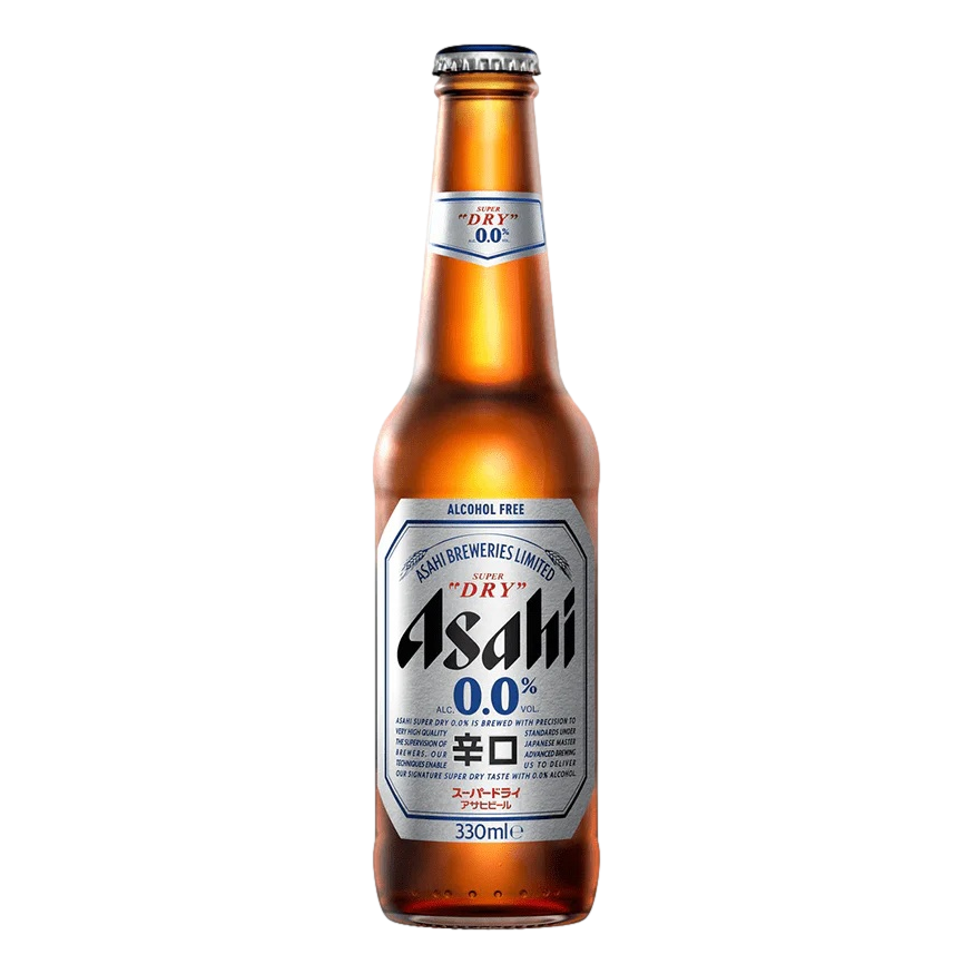 Asahi Super Dry Non-Alcoholic Lager 0.0% 330ml Bottle Single