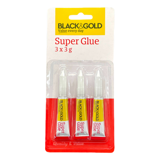 Super Glue, 3 Pack