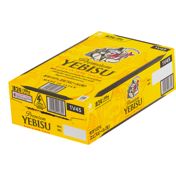 Yebisu Premium Malt Lager 350ml Can Case of 24 - Camperdown Cellars