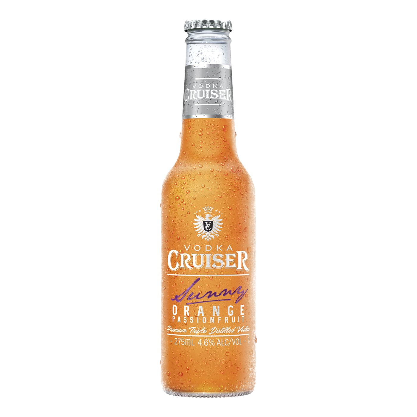 Vodka Cruiser Sunny Orange & Passionfruit 275ml Bottle Single