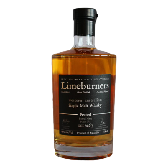 Limeburners Peated Single Malt Whisky 700ml