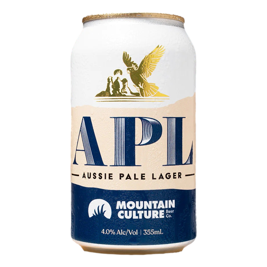 Mountain Culture Aussie Pale Lager 355ml Can Single