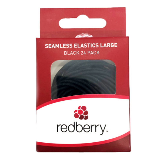 Redberry Seamless Elastics 24 Pack