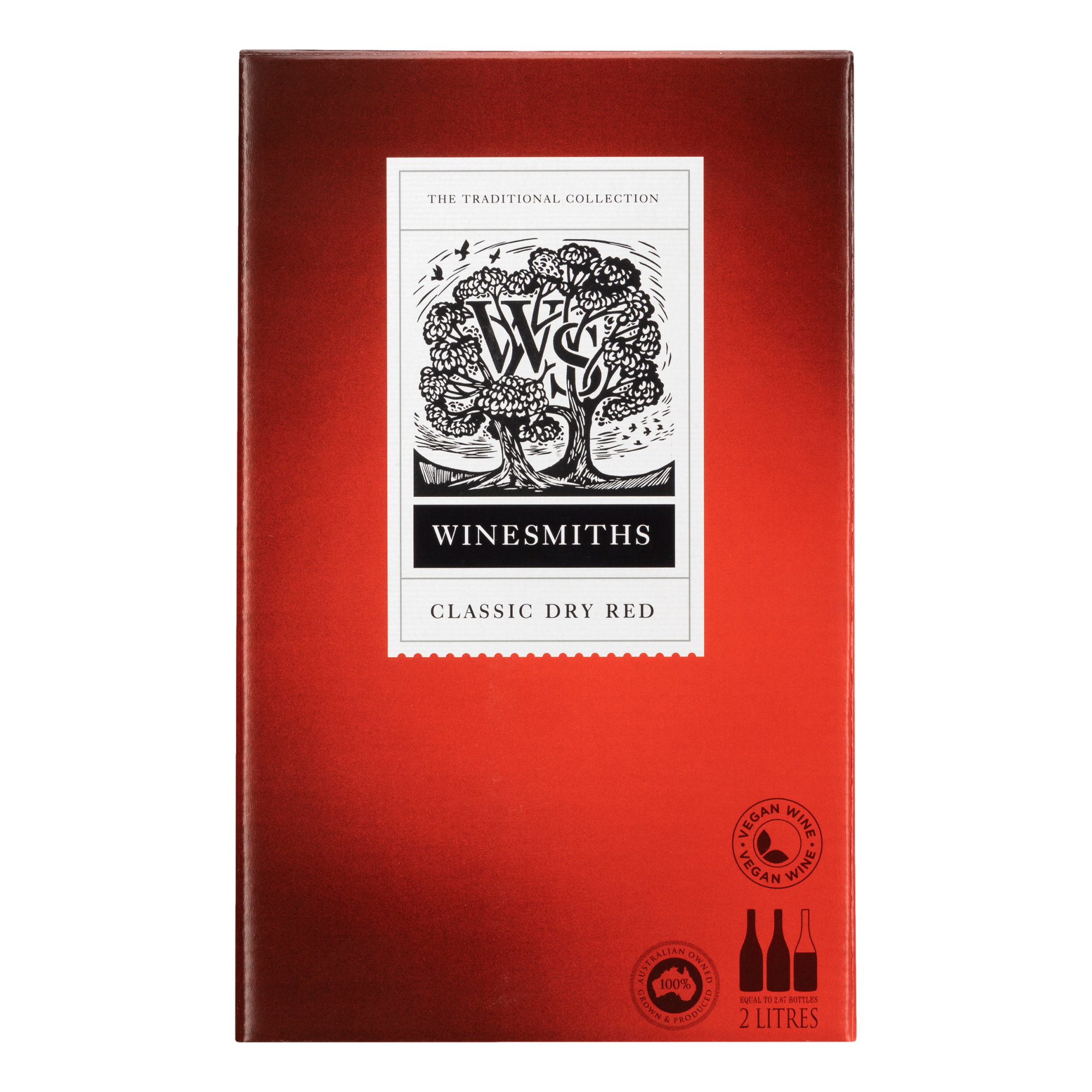 Winesmiths Traditional Classic Dry Red Cask 2L