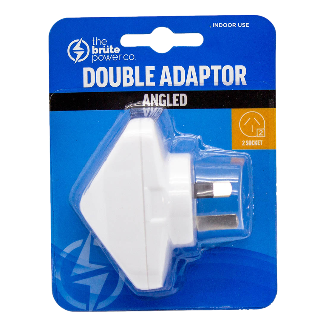 The Brute Double Adaptor Indoor Angled