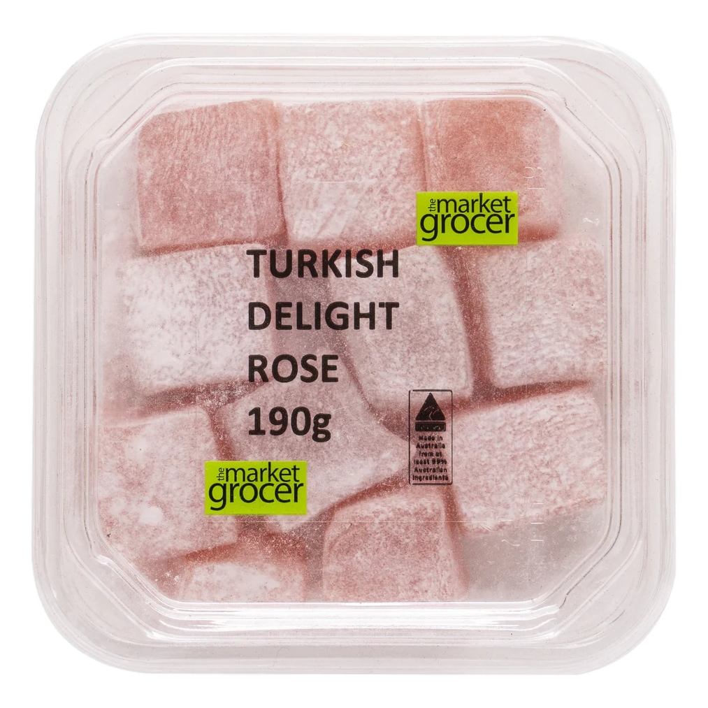 The Market Grocer Turkish Delight Rose 190g