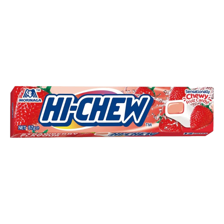 Hi-Chew Chewy Fruit Strawberry Flavour 50g