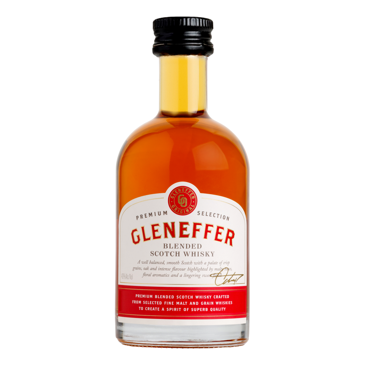 Gleneffer Premium Blended Scotch Whisky Mini 50ml