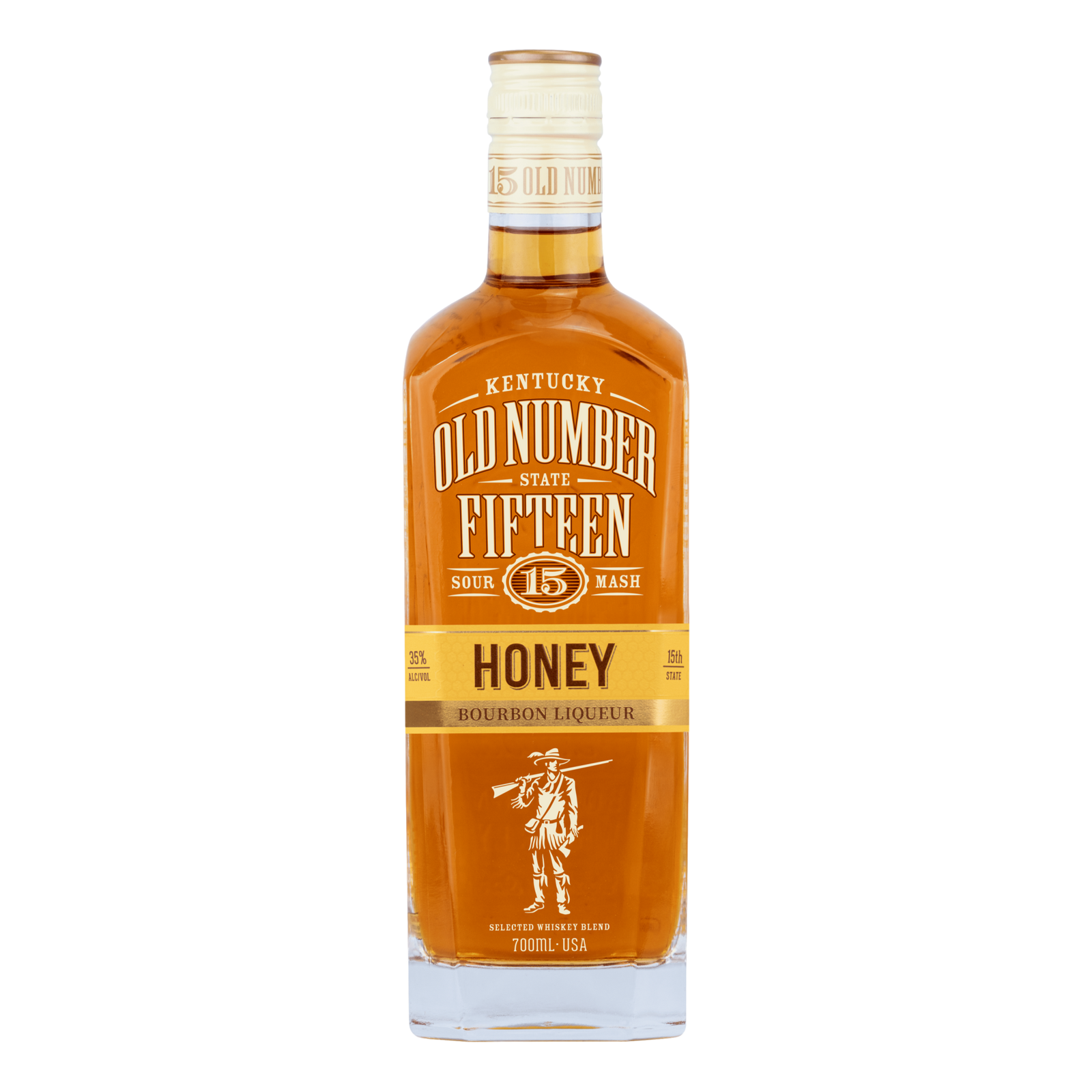Old No. 15 Honey Bourbon Whiskey 700ml