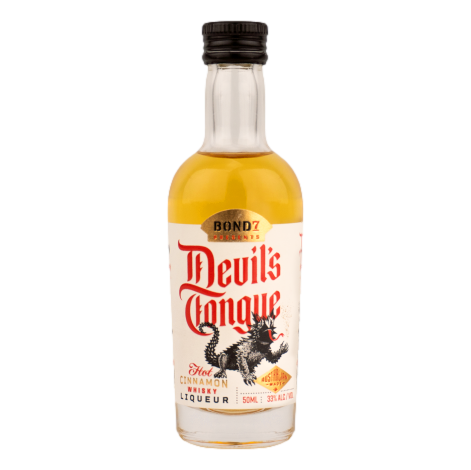 Devil's Tongue Cinnamon Whisky Liqueur Mini 50ml