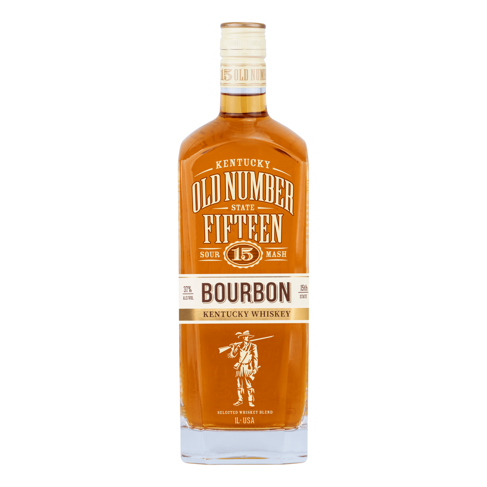 Old No. 15 Kentucky Straight Bourbon Whiskey 1L