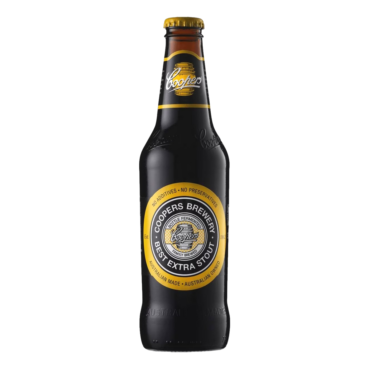 Coopers Extra Stout 375ml Bottle 6 Pack