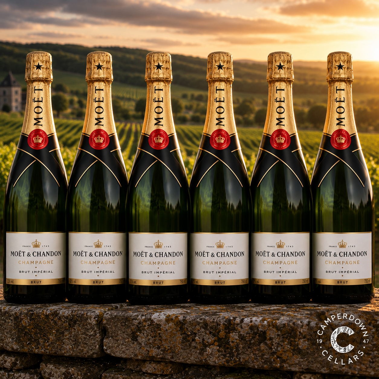 Moet & Chandon Brut Imperial Non Vintage - 6 Pack - Camperdown Cellars