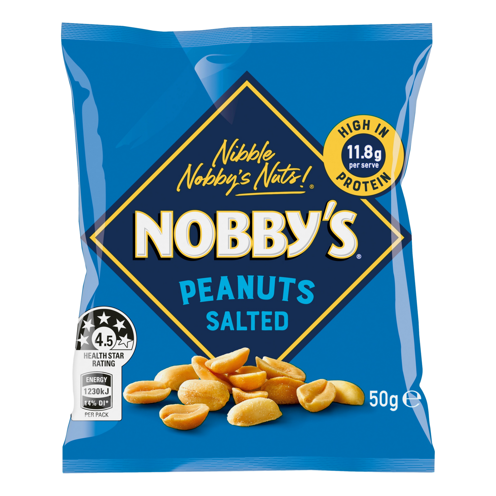 Nobby's Salted Peanuts 50g