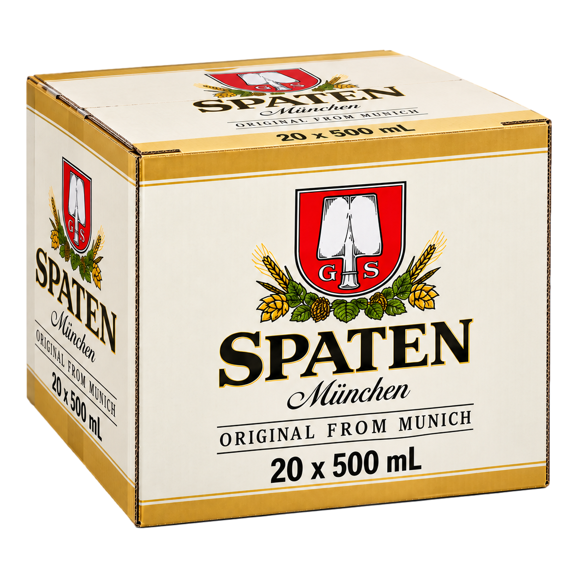 Spaten Munchen Original Lager 500ml Bottle Case of 20