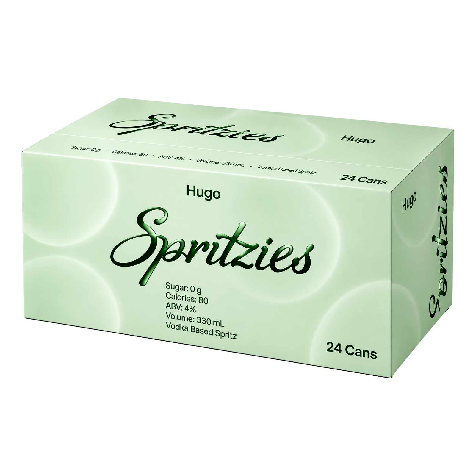 Spritzies Hugo Vodka Spritz 4% 330ml Can Case of 24