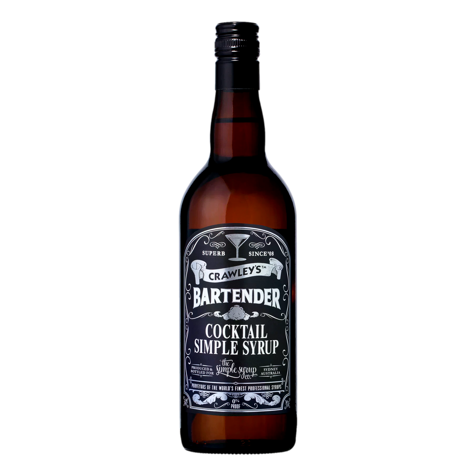 Crawley's Bartender Cocktail Simple Syrup 750ml