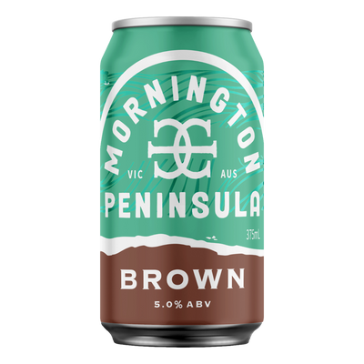 Mornington Peninsula Brown Ale 375ml Can 6 Pack