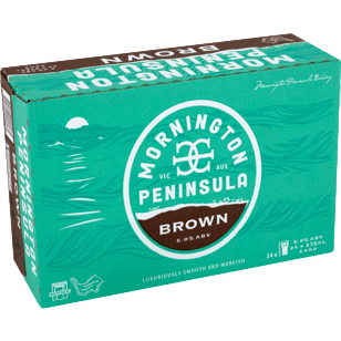 Mornington Peninsula Brown Ale 375ml Can Case of 24