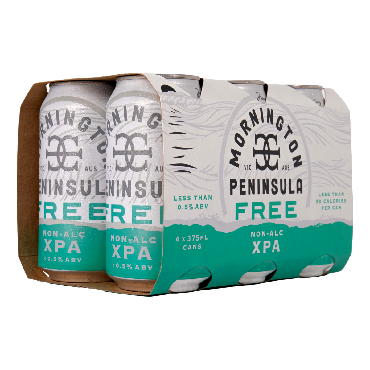 Mornington Peninsula Free Non Alcoholic XPA 375ml Can 6 Pack