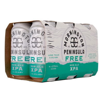 Mornington Peninsula Free Non Alcoholic XPA 375ml Can 6 Pack