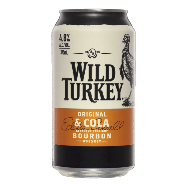 Wild Turkey & Cola 375ml Can Case of 24