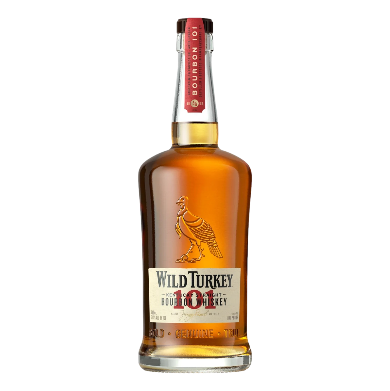 Wild Turkey 101 Proof Kentucky Straight Bourbon Whiskey 700ml