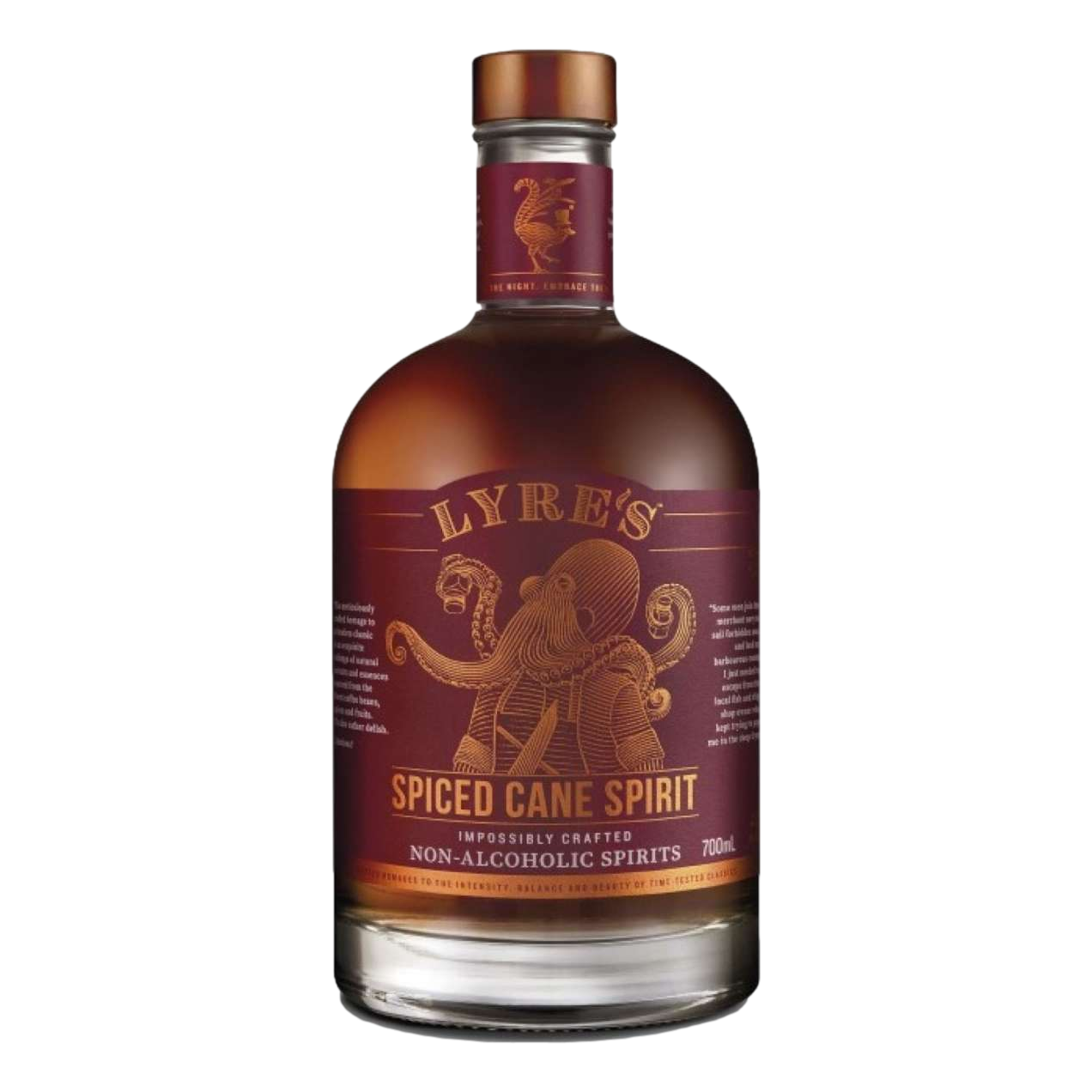 Lyre's Spiced Cane Non Alcoholic Spirit 700ml
