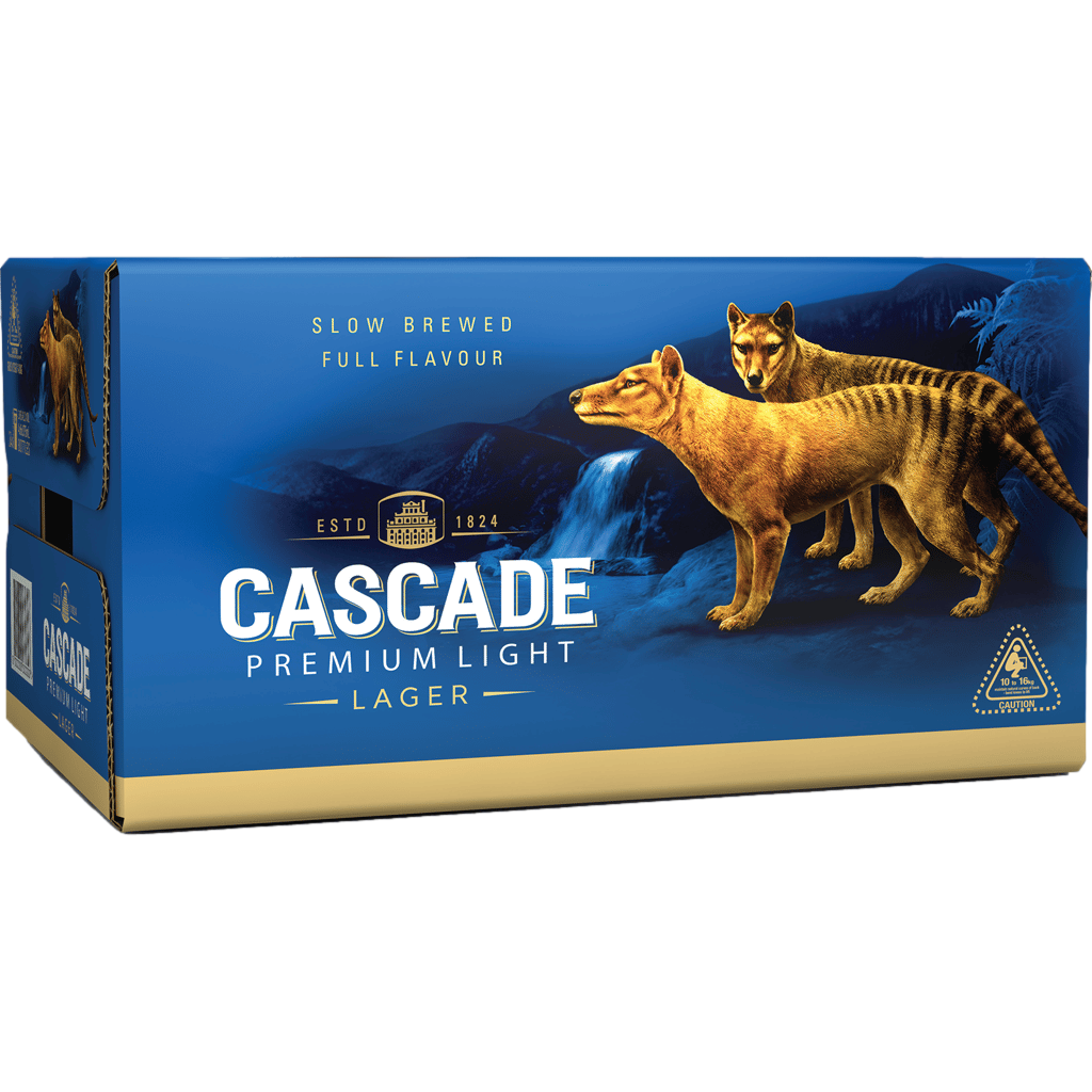 Cascade Premium Light Lager 2.4% 375ml Bottle Case of 24