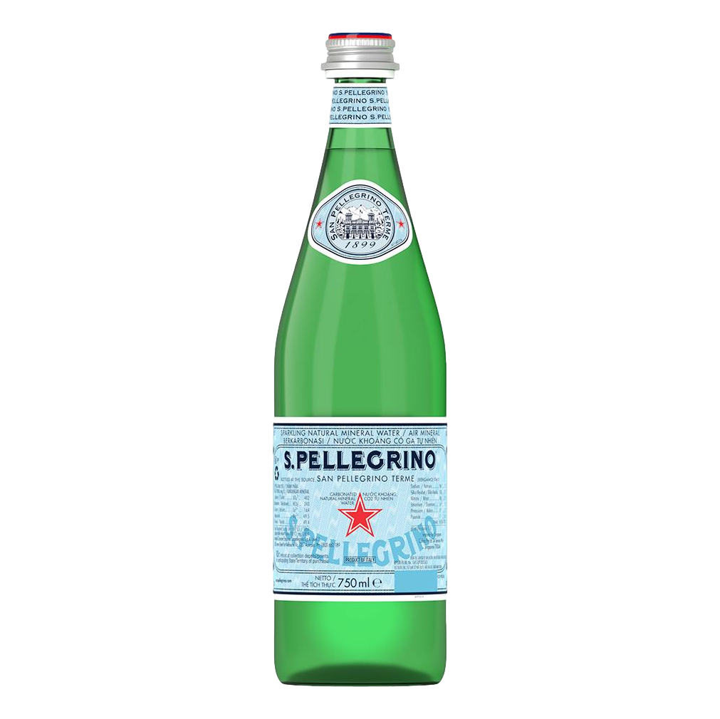 San Pellegrino Sparkling Mineral Water 750ml Bottle Single