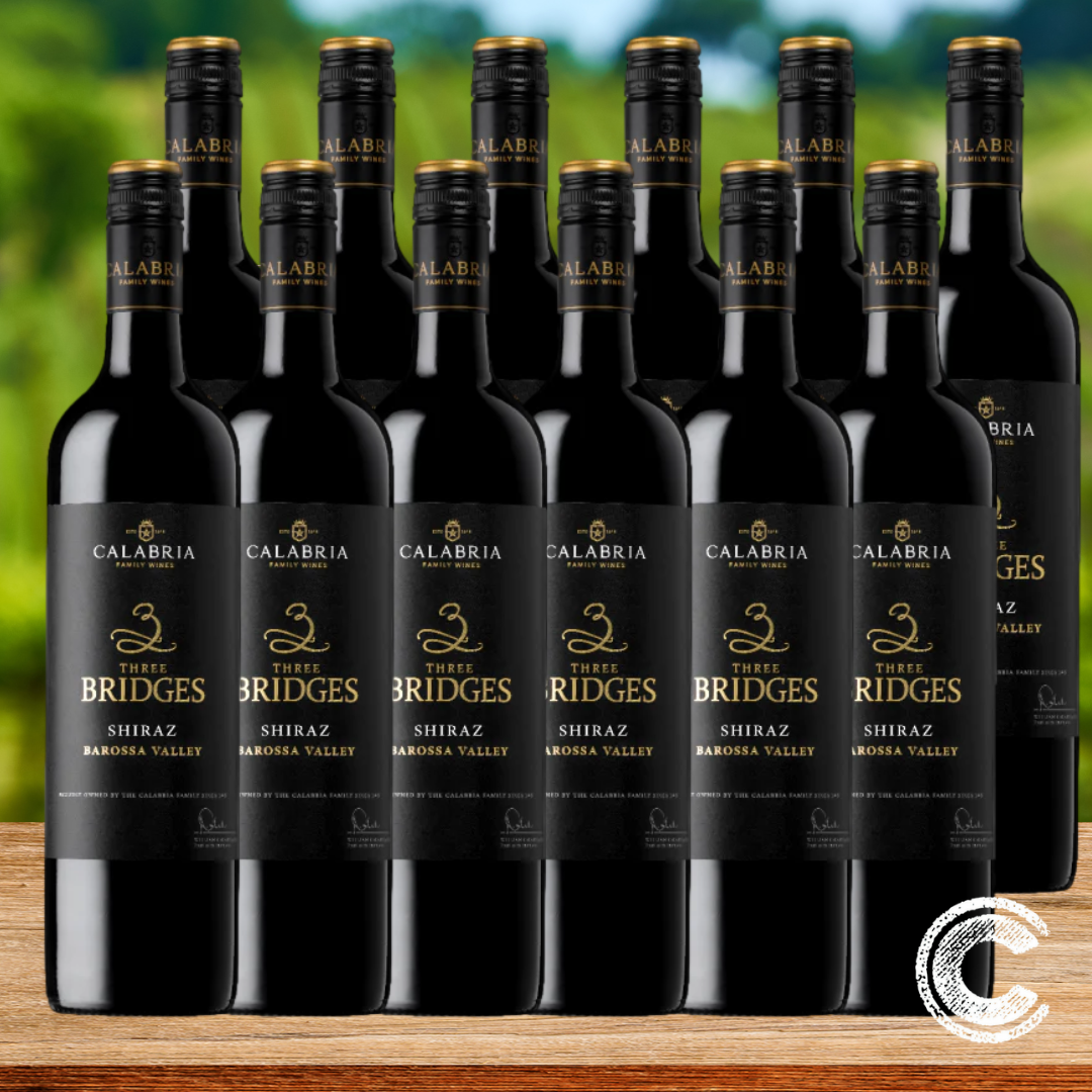 Calabria Three Bridges Shiraz - 12 Pack