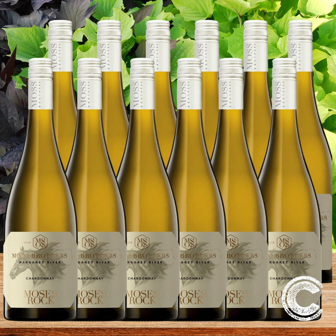 Moss Brothers Moses Rock Margaret River Chardonnay - 12 Pack