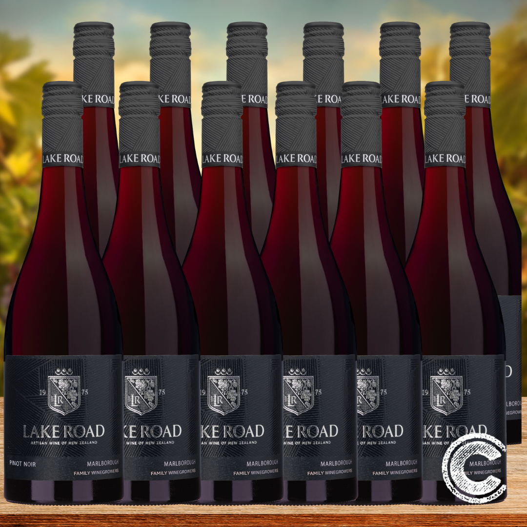 Lake Road Marlborough Pinot Noir - 12 Pack