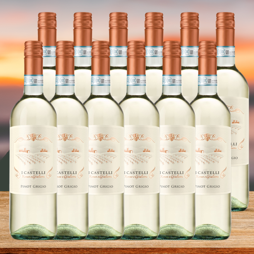 I Castelli Romeo e Giulietta Pinot Grigio - 12 Pack