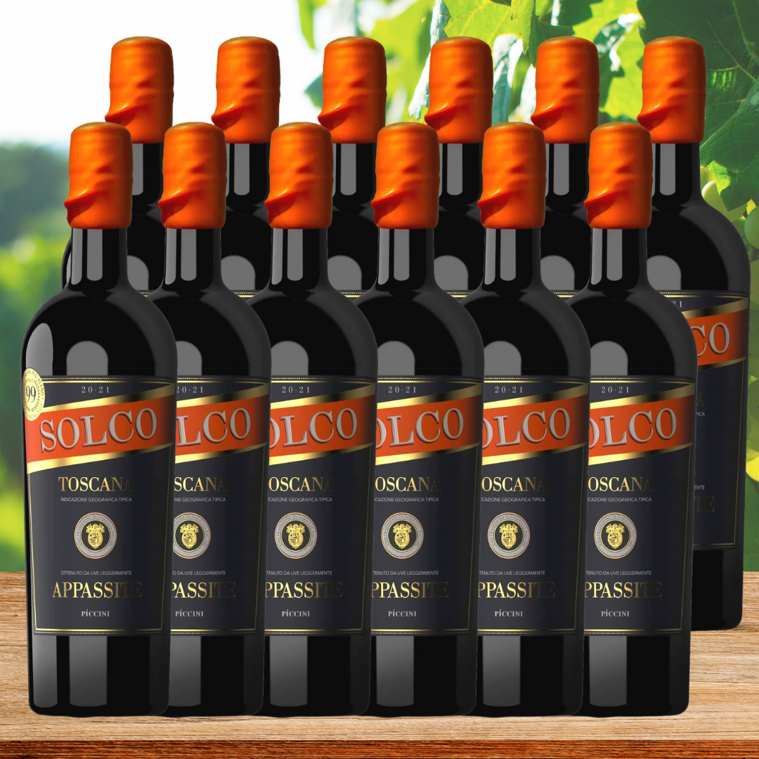 Piccini Solco Toscana Leggero Appasite - 12 Pack