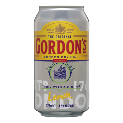 Gordon's Gin & Tonic 375ml Can 6 Pack