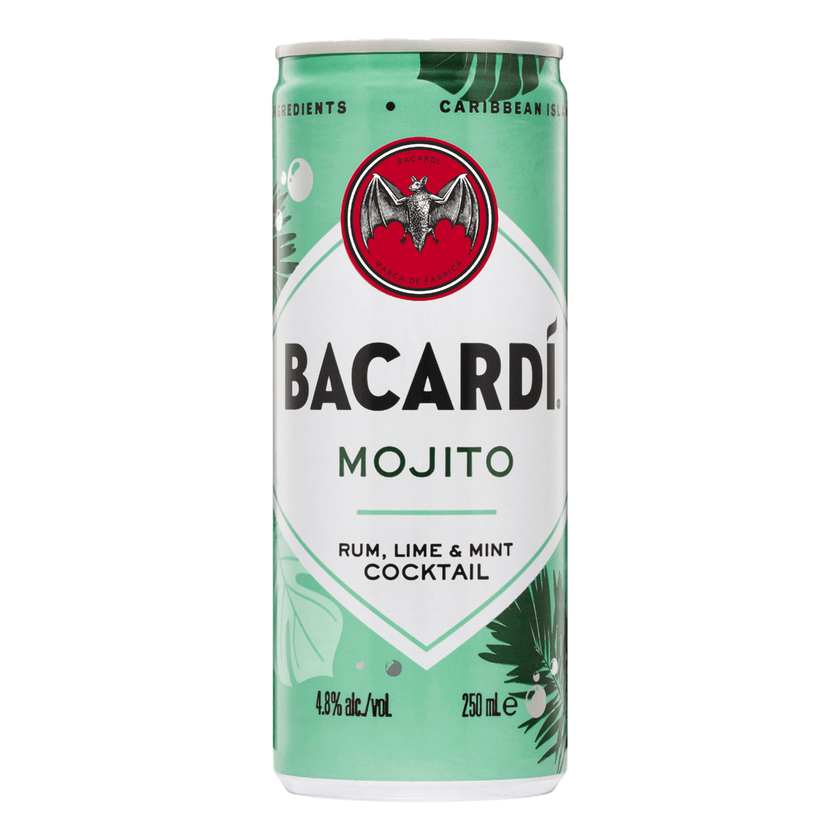 Bacardi Mojito 250ml Can 4 Pack