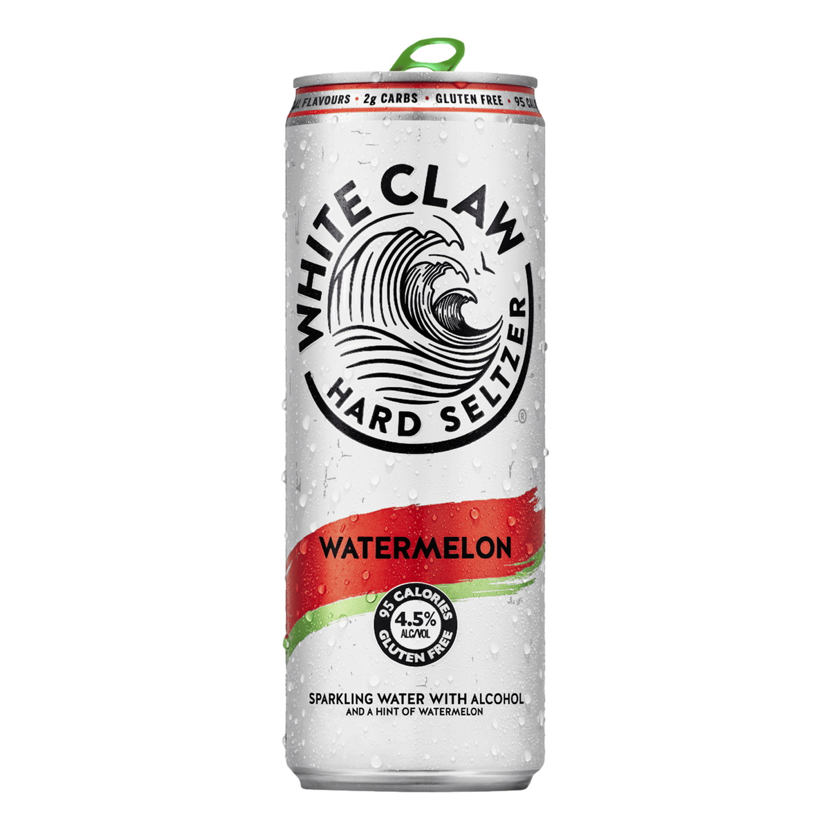 White Claw Hard Seltzer Watermelon 330ml Can 4 Pack