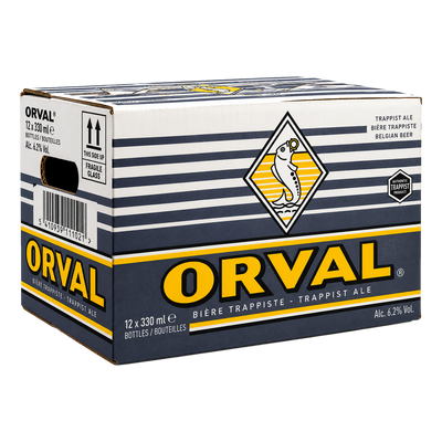 Orval Trappist Strong Blond Ale 6.2% 330ml Bottle Case of 24