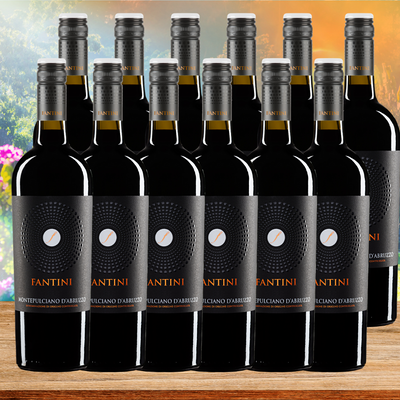 Farnese Fantini Montepulciano d'Abruzzo - 12 Pack