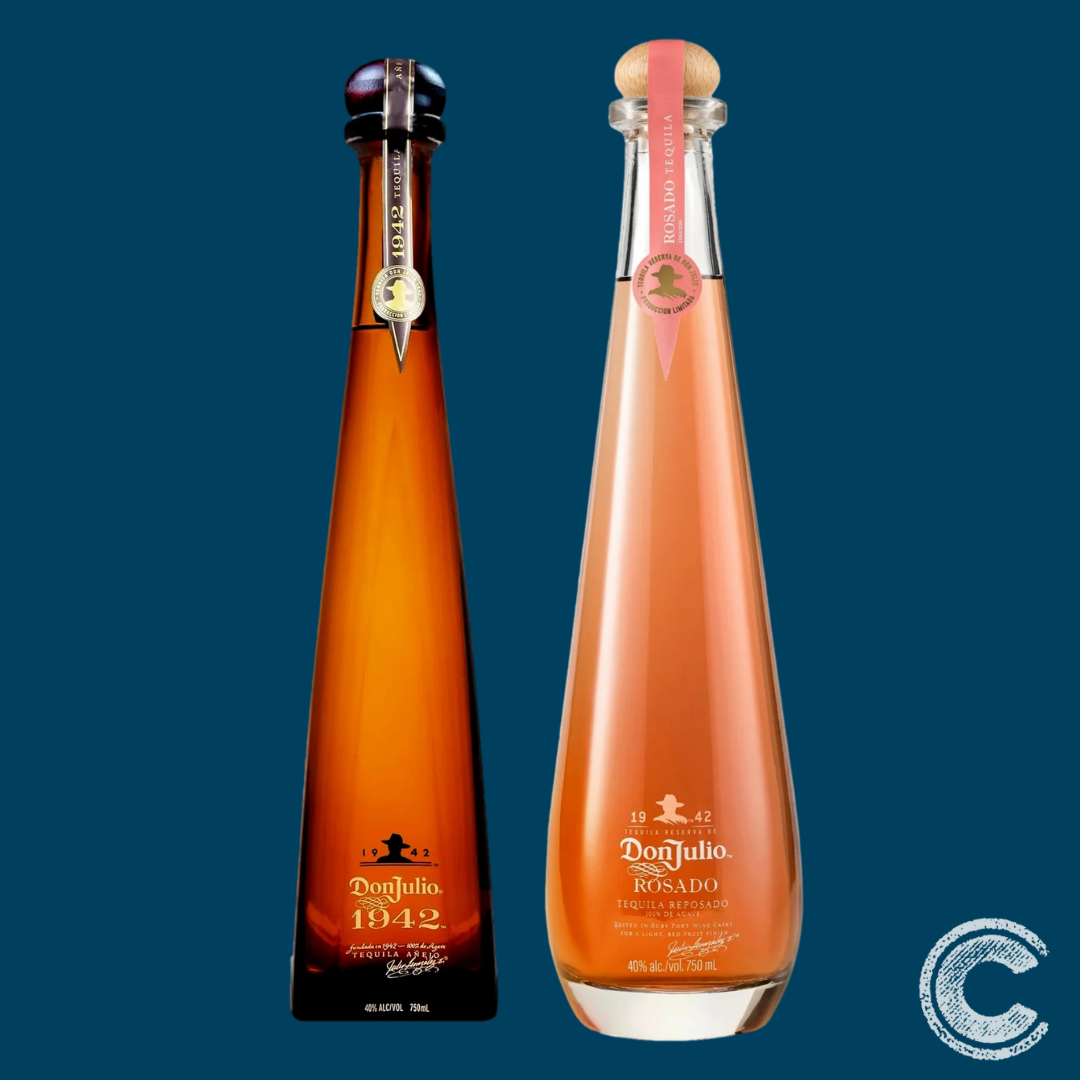 Don Julio 1942 Añejo Tequila & Rosado 750ml - BUNDLE