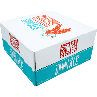 Capital Brewing Co. Summit Session Ale 3.5% 375ml Can Case of 16