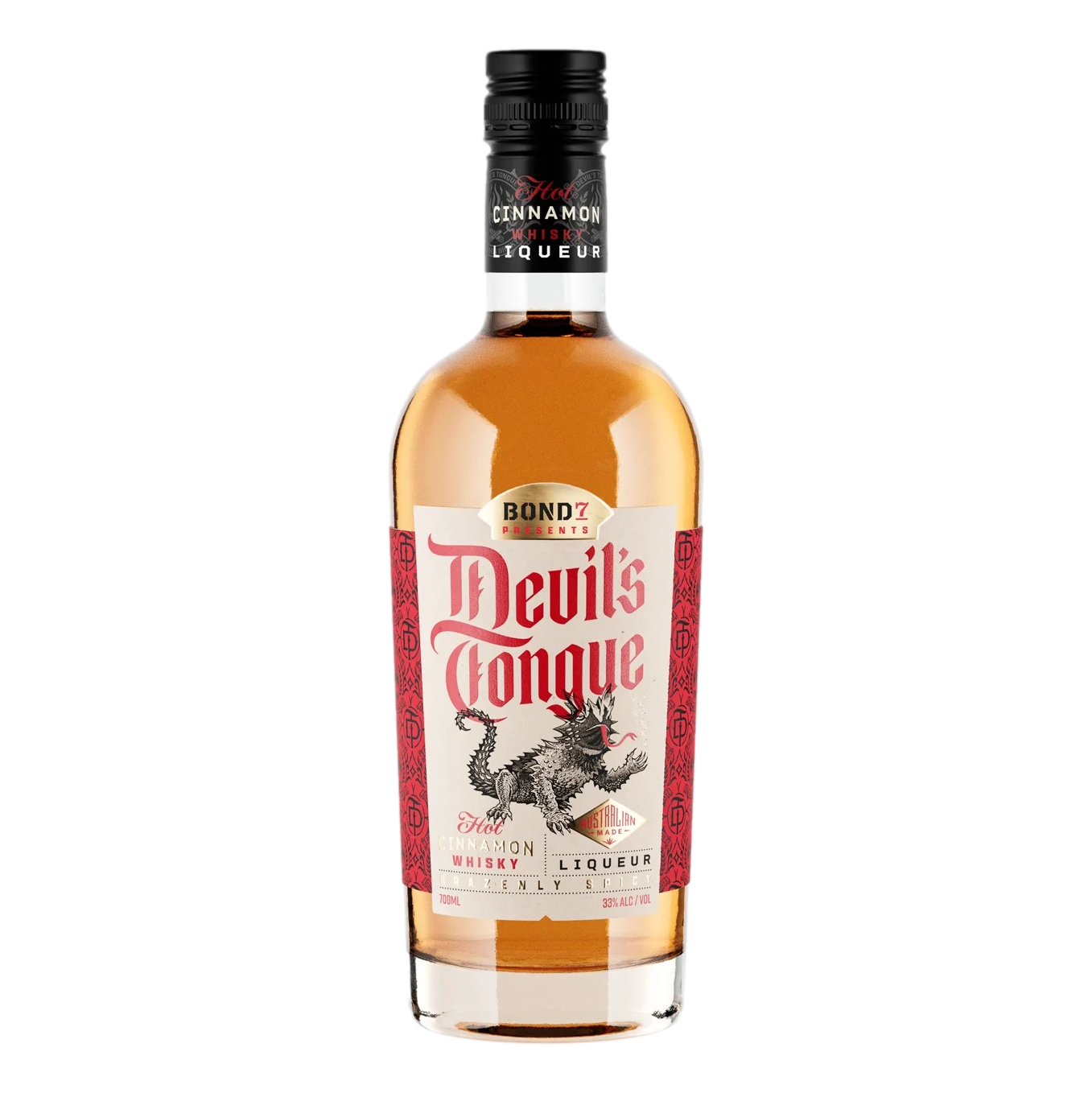 Devil's Tongue Cinnamon Whisky Liqueur 700ml